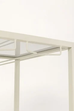 KARE Weinregal Porto Bar Greige 60x170cm Discount