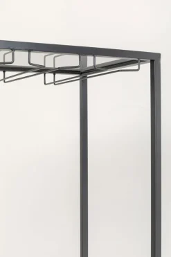 KARE Weinregal Porto Bar Schwarz 60x170cm Online