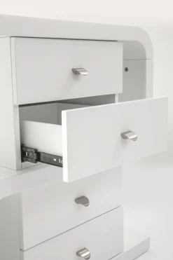 KARE White Club Schreibtisch Snake 150x70cm Online